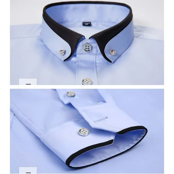 New Men's Business Wedding Party Office Clothes - Image 5