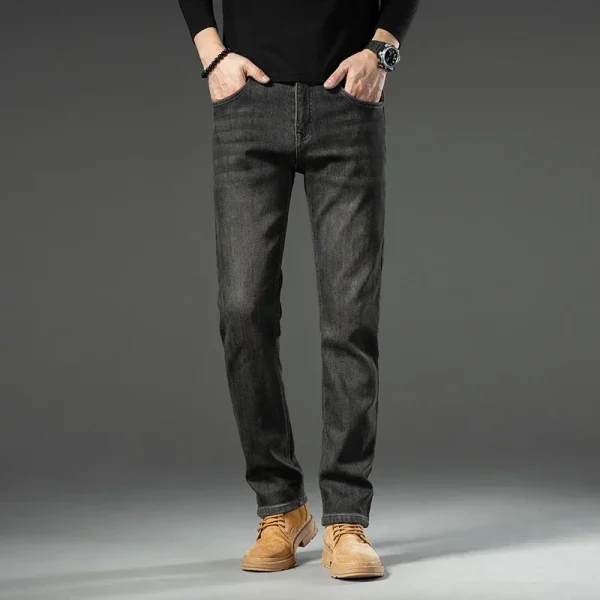 2025 Mid-high Waist Jeans For Men Slim Fit